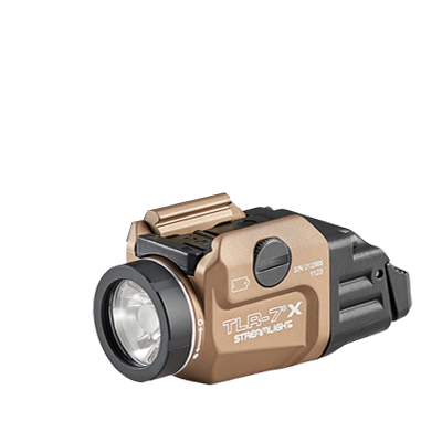 Luz de arma Streamlight TLR-7A FLEX (negra) con interruptor ALTO y BAJO 69424